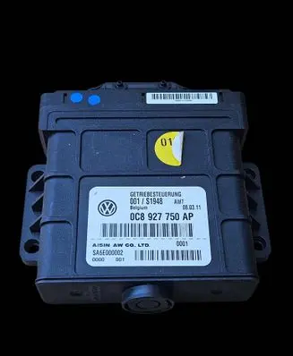Volkswagen Touareg II Gearbox control unit/module 0C8927750AP