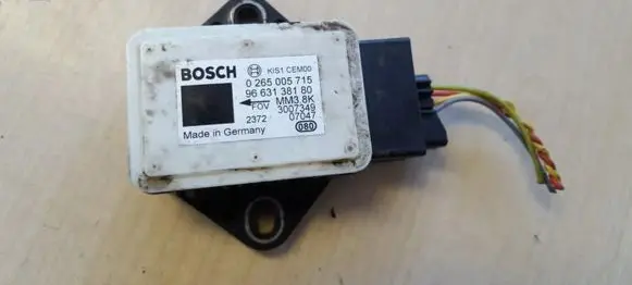 Citroen C4 I Picasso ESP acceleration yaw rate sensor 0265005715 9663138180
