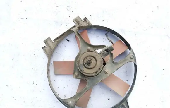 Ford Fiesta Radiator cooling fan shroud 87ab8600a2a 87ab-8600-a2a