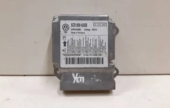 Skoda Yeti (5L) Airbag control unit/module 5C0959655B 5WK44286