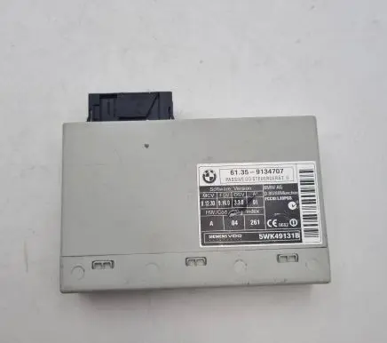 BMW 5 E60 E61 Keyless (KESSY) go control unit/module 9134707 5WK49131B 61359134707