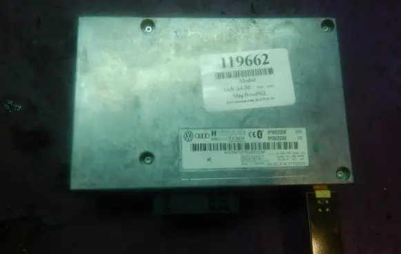 Audi A4 S4 B6 8E 8H Other control units/modules 8P0862335K