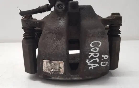 Opel Corsa F Front brake caliper 9824176680