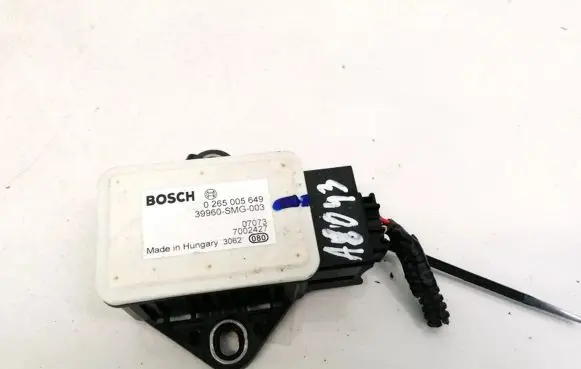 Honda Civic ESP acceleration yaw rate sensor 0265005649 39960-SMG-003