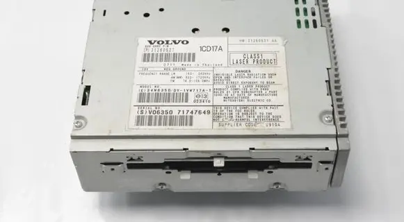 Volvo S40 Radio/CD/DVD/GPS head unit 31260527