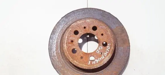 Volvo S80 Rear brake disc neventiliuojamas