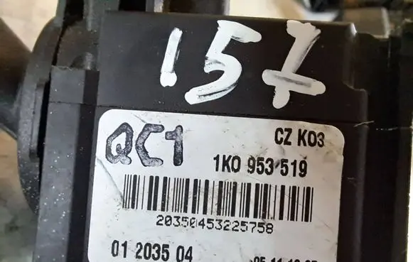 Volkswagen PASSAT B7 Wiper control stalk 1K0953519 01203504 20350453225758