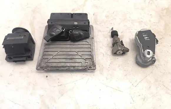 Engine ECU kit and lock set