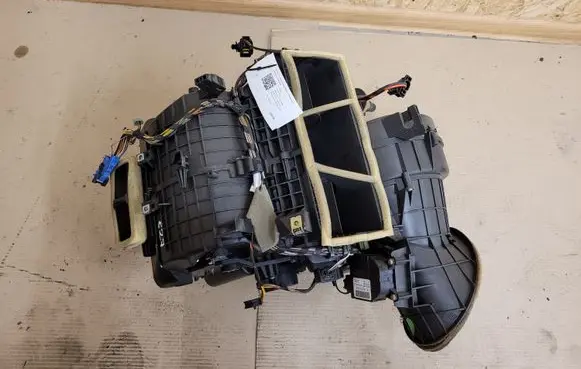 Interior heater climate box assembly