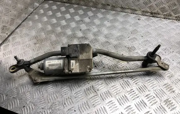 Audi A4 S4 B8 8K Front wiper linkage and motor 8K1955119A 8T1955119