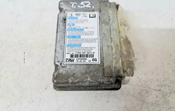 Honda Accord Airbag control unit/module 77960SEFG812M1