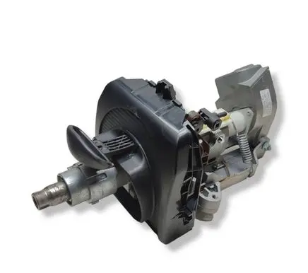 Steering wheel axle set