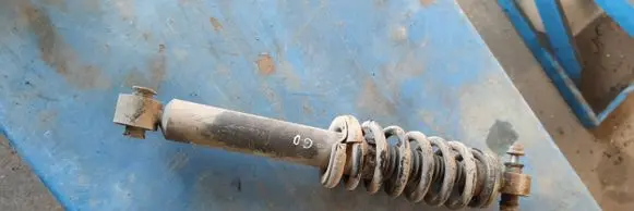 Citroen DS5 Rear shock absorber with coil spring 