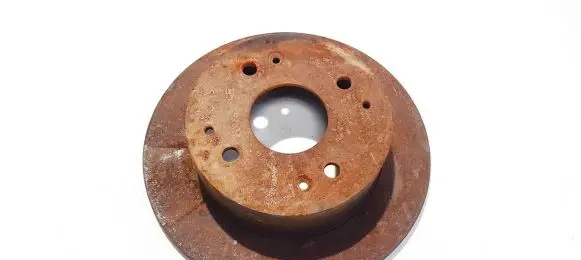 Honda Accord Rear brake disc neventiliuojamas