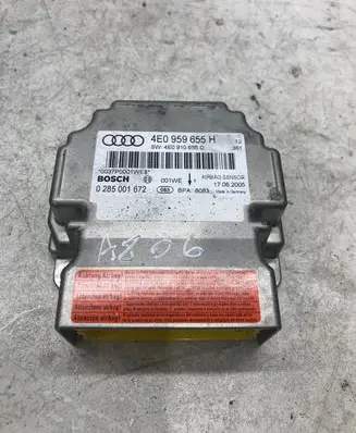 Audi A8 S8 D3 4E Airbag control unit/module 4E0959655H 4E0910655D 0285001672