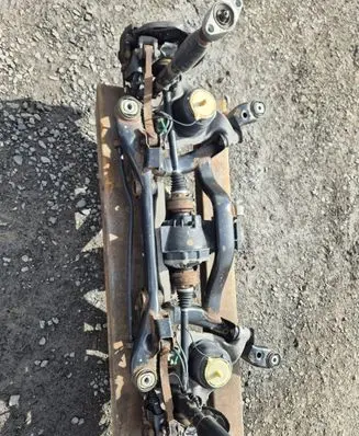 Audi A6 S6 C6 4F Rear shock absorber with coil spring 