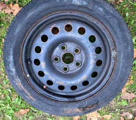 Volkswagen Sharan R16 steel rim 7M3601027E