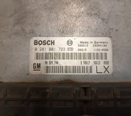 Opel Frontera B Engine control unit/module 90589740 0281001793