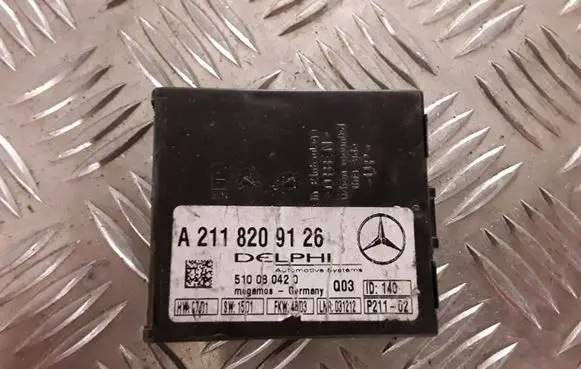 Mercedes-Benz CLK A209 C209 Alarm control unit/module A2118209126 510080420