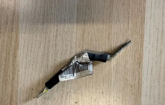Volkswagen PASSAT B8 Negative earth cable (battery) 3Q0971237B