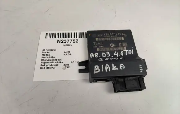 Audi A8 S8 D3 4E Other control units/modules 4E0907468A 4E0910468