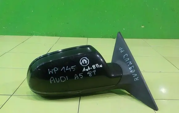 Audi A5 8T 8F Front door electric wing mirror PRAWE WP145