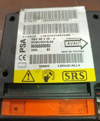 Citroen C3 Airbag control unit/module 9656889080