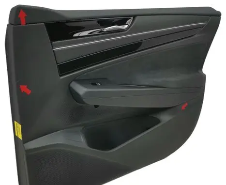 Volkswagen ID.7 Front door card panel trim 14A867010B