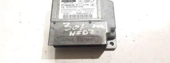 Peugeot 307 Airbag control unit/module 606877300 9654481180