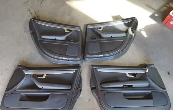 Audi A4 S4 B7 8E 8H Door card panel trim set 