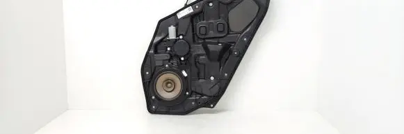 Mazda 2 Rear door window regulator with motor D6517297X
