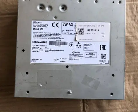 Volkswagen ID.3 Radio/CD/DVD/GPS head unit 11A035015
