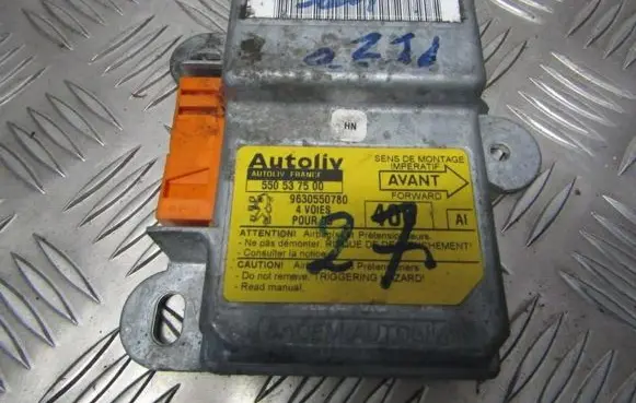 Peugeot 406 Airbag control unit/module 550537500 9630550780