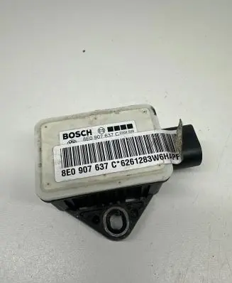 Audi A4 S4 B7 8E 8H ESP acceleration yaw rate sensor 8E0907637C 6261283W