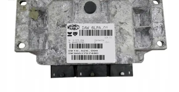 Peugeot 206 Engine control unit/module 9652757480
