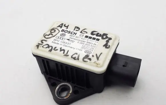 Audi A4 S4 B6 8E 8H ESP acceleration yaw rate sensor 8E0907637C 0265005620