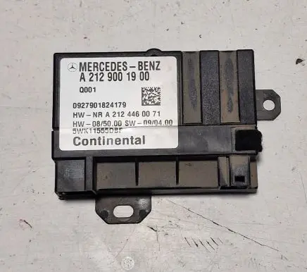 Mercedes-Benz E W212 Fuel injection pump control unit/module A2129001900 5WK11555DBF A2124460071