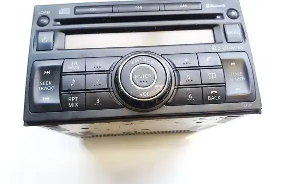 Nissan Qashqai Radio/CD/DVD/GPS head unit 28185jd400 pn-2804f