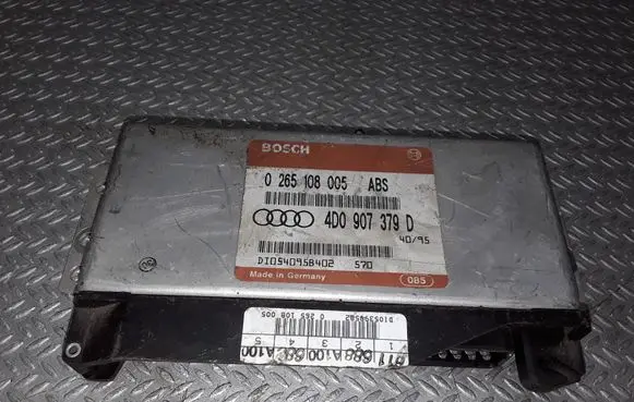 Audi A4 S4 B5 8D ABS control unit/module 0265108005 4D0907379D