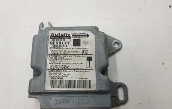 Renault Scenic I Airbag control unit/module 550803800 7700437471B