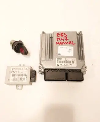 Engine ECU kit and lock set