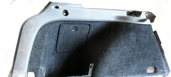 Volkswagen PASSAT B6 Trunk/boot lower side trim panel 3C9867427