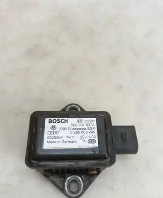 Audi A4 S4 B6 8E 8H ESP acceleration yaw rate sensor 8E0907637A 0265005245