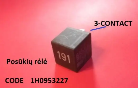 Audi A6 S6 C5 4B Light relay 1H0953227