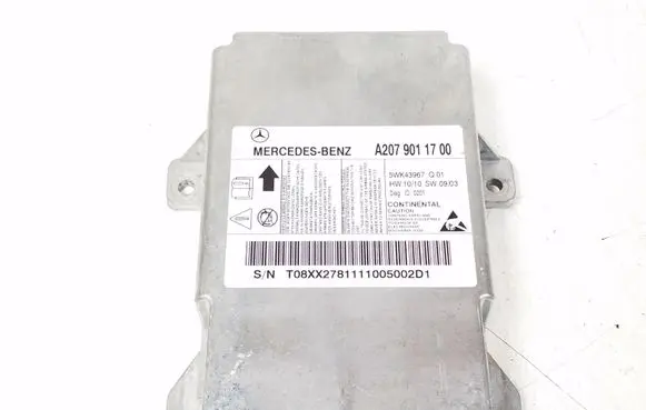 Mercedes-Benz C W204 Airbag control unit/module A2079011700
