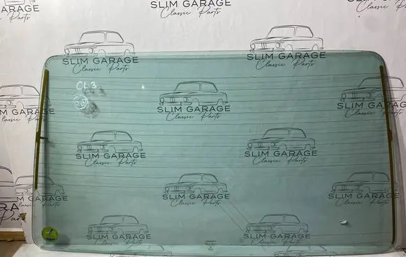 Ford Fiesta I Rear windscreen/windshield window 43R000433 DOT27M530AS2 DGM36144V