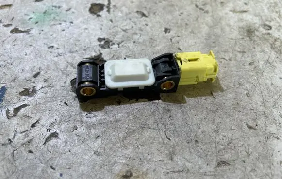 Airbag deployment crash/impact sensor