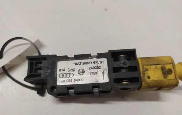 Audi A6 S6 C5 4B Airbag deployment crash/impact sensor 4B0959643C