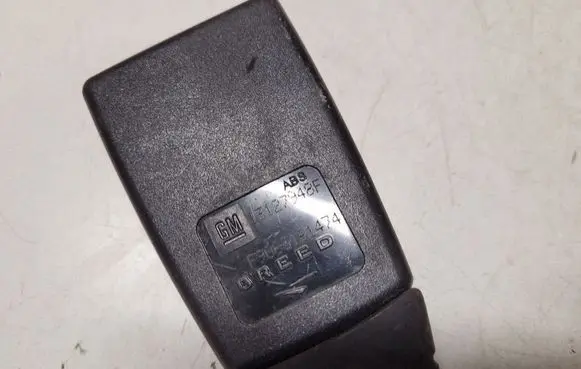 Opel Zafira B Front seatbelt buckle 13127948F F9063181474