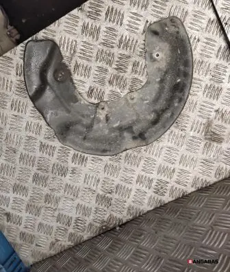 Audi A6 Allroad C6 Front brake disc dust cover plate 